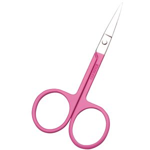 Tijeras Profesionales Curvas de Acero Inoxidable para Pestañas, Cuchilla Afilada, Herramienta de Belleza para Cutículas y Uñas - Product Image 1