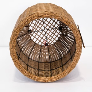Maceta de Plástico con Forma de Animal, Mimbre Sintético de PP Tejido, 3-6L, Cesta de Almacenamiento Multifuncional Duradera, Diseño Minimalista - Product Image 3