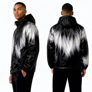 Polyester Temperature Thermochromatic Color Changing Outdoor Hiking Windproof Waterproof Heat Reactive Windbreaker Men's <b>Jackets</b> - Product Image 4