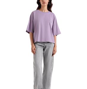 Camiseta cómoda de manga corta para mujer, ropa deportiva, ropa informal para mujer, a buen precio, superventas - Product Image 1