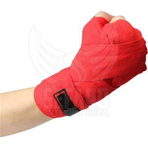 ผ้าพันมือชกมวยแบบสั่งทำพิเศษ สีพื้น ผลิตในปากีสถาน - Product Image 5