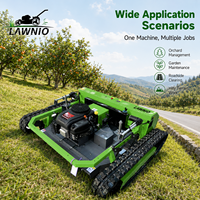 Tondeuse à gazon télécommandée robuste certifiée EPA 1200D pour ferme, verger et jardin