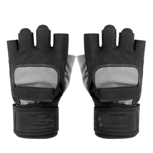 Guantes Deportivos de Medio Dedo de Cuero HIKE IMPEX para Entrenamiento en Gimnasio, Levantamiento de Pesas, Fisicoculturismo, Ciclismo y Uso al Aire Libre - Product Image 1