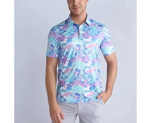 Camisetas Personalizadas con Logotipo para Hombre y Mujer, de Poliéster/Algodón, Corte Ajustado, Tejido de Punto, Alta Calidad, Secado Rápido, Transpirables, Manga Corta, para Golf - Product Image 2