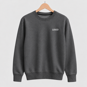 เสื้อสเวตเชิ้ตผ้าฟลีซคอกลมสีม่วงแบบเรียบสำหรับผู้หญิง สวมใส่สบายๆ เหมาะกับแฟชั่นประจำวัน ขายส่งแบรนด์ดังจากสหรัฐอเมริกา สหราชอาณาจักร และยุโรป - Product Image 6