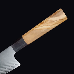 Couteau de chef Kiritsuke LEGACY BLADES en acier Damas fait main, manche octogonal en bois, ambidextre, moderne, compatible lave-vaisselle - Product Image 2