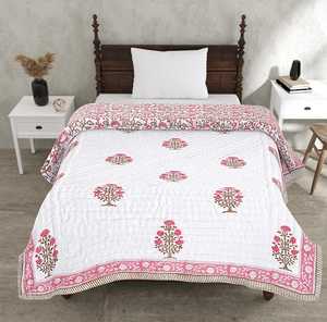 Manta de Lujo con Gran Motivo Floral, Microfibra de Poliéster Coreana, 600 Hilos, Reversible, Tamaño Personalizado, Impresión a Mano, Transpirable, para Uso Hotelero - Product Image 4