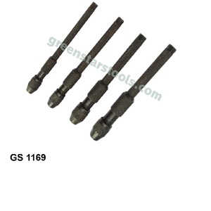 <b>Pin</b> Vice Black Set of 4 Precision Hand Drill Jewelry Tools Micro Drill Holder Hobby Craft Tool Kit |Item No GS-1169 - Product Image 2