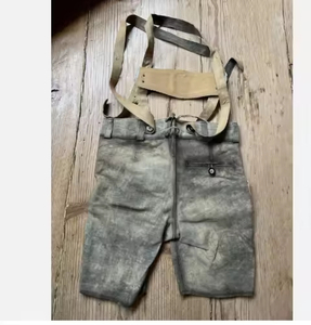 Pantalones Cortos de Cuero Genuino para Hombre, Estilo Bávaro, Tradicionales Alemanes, para Oktoberfest, Exportación OEM - Product Image 3