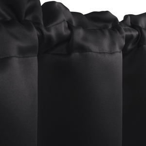 2 Panels Scalloped Half Blackout <b>Curtain</b> for <b>Kitchen</b> <b>Curtains</b> & Valances - Product Image 3