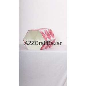 Nouvelle poubelle à déchets en bois au design tendance, taille personnalisée, forme hexagonale, du meilleur exportateur d'articles faits à la main - Product Image 5