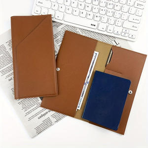 Hot-Sale Fashion Passport <b>Holder</b> PU Leather Passport Cover for Card <b>Documents</b> <b>Travel</b> Wallet Simple <b>Travel</b> Passport Case Bag - Product Image 2