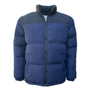 Fully Customized Men's Waterproof Canvas Puffer <b>Jackets</b> Polyester Wadding Filled Winter DDP Shipping - Product Image 4