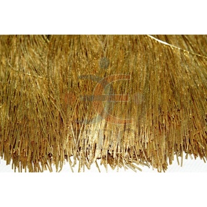 French Metallic Zardozi Bullion <b>Wire</b> for Hand Embroidery on Curtains Decorations Garments Cellphones-Use Rough Bullion <b>Wire</b> Purl - Product Image 1