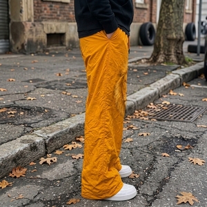 Pantalones Casuales de Lona de Nailon, Corte Holgado, Alta Calidad, Transpirables, Ecológicos, Diseño Flexible, Moda Urbana - Product Image 3