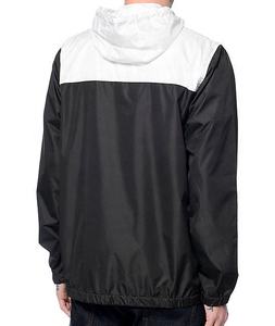 <b>Men</b> Hooded Windbreaker <b>Jacket</b> Color Blocking Sporty Zipper Closure Lightweight Spring Outerwear - Product Image 3