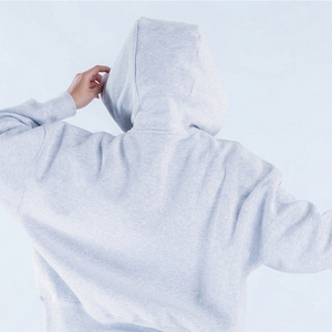 Limited Edition Grey Marl Women's Hoodie Boxy Fit Hoodie 100% Cotton Comfortable Fleece Lined Hoodie Women's Hoodies - Product Image 6