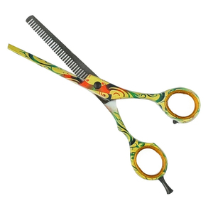 Kits d'outils de barbier de qualité supérieure, ciseaux à cheveux et à effiler, et kit de salon de coiffure avec étui en cuir - Product Image 6