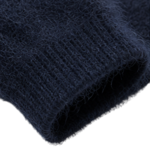 Women's Mohair Wool Blend Pullover Sweater Soft <b>Warm</b> Knit Crew Neck <b>Long</b> Sleeve Fuzzy Texture Autumn Casual Solid Custom - Product Image 4