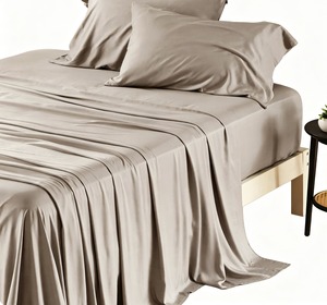 Parures de lit d'hôtel en bambou écologiques, douces et confortables, collection de linge de lit durable pour hôtels de charme, en vente - Product Image 6