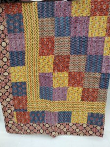 handblock ajrakh printed patchwork kantha work bedspreads kantha work <b>bedcovers</b> traditional ajrakh print <b>bedcovers</b> handmade - Product Image 2