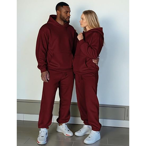 Mens Cotton Sportswear Tracksuit Outfit Hoodie Sweatpants <b>Athletic</b> Daily Fashion Wear for Men Style - Product Image 4