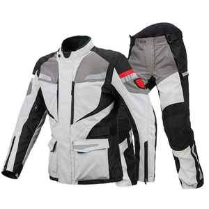 Men's Motorbike Suit Cordura Textile Waterproof Motorcycle Riding Jacket Trouser - Product Image 5