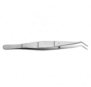 Pinzas Quirúrgicas Curvas Dentadas de Acero Inoxidable de Alta Calidad, Pinzas para Aplicar Algodón - Product Image 5