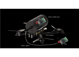 Module optique à fibre optique pour drone <span class=keywords><strong>FC</strong></span> RX/TX/<span class=keywords><strong>AV</strong></span>/VCC/GND TTL avec transmission jusqu'à 100 km et débit de 155 Mbps - Product Image 6