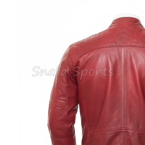 Servicios OEM Chaqueta de cuero para hombre de diseño personalizado de alta calidad, nueva chaqueta de cuero para hombre hecha en Pakistán - Product Image 6