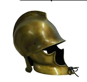 Casco de Guerrero Medieval de Metal, Casco Decorativo de Armadura, Réplica Hecha a Mano, Disfraz Histórico, Decoración Coleccionable para el Hogar - Product Image 6