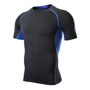 Camisetas de Compresión de Manga Larga con Logotipo Personalizado, Rashguard de MMA, Transpirable, de Secado Rápido, UPF50+, Traje Deportivo para Hombre, Spandex/Nailon - Product Image 5