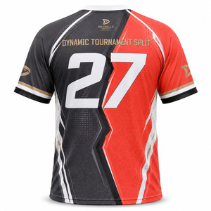 Camiseta de torneo de Cornhole para hombre, de secado rápido, sublimada, de malla de poliéster, para equipo, ropa deportiva de alto rendimiento - Product Image 3