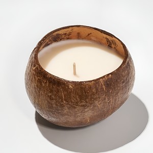 Velas aromáticas al por mayor, vela de aroma de cáscara de coco, precio económico, decoración natural para el hogar y spa - Product Image 5