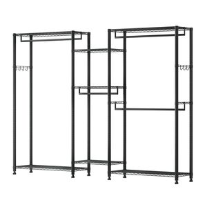 Appendiabiti Robusto a 7 Livelli Regolabili, Struttura in Acciaio, Capacità di Carico 385 kg, per Armadio e Guardaroba - Product Image 1