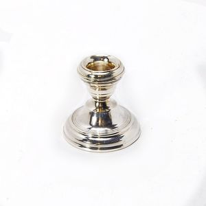 <b>Brass</b> Chamberstick Candle Holders Pair Vintage Taper <b>Candlestick</b> Table Decor Elegant Heritage Radiance - Product Image 5