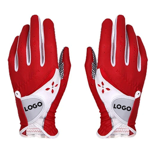 Gants de golf pour hommes, pour main gauche ou droite, en cuir véritable, toutes saisons, doux, respirants, adhérence flexible, tailles S, M, L, XL - Product Image 1