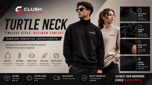 เสื้อสเวตเตอร์คอเต่า ซาจวาล ผ้าฝ้ายฟลีซ 100% สำหรับทุกเพศ ฤดูหนาว - Product Image 1