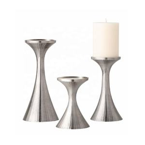 Portavelas Cónico de Aluminio, Decoración Rústica para Otoño y Navidad, Mesa de Comedor, Repisa, Fiesta en Casa - Product Image 6