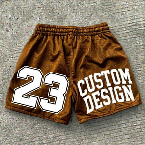 Shorts de jogging personnalisés pour hommes, tissu doux, taille élastique, shorts de fitness et de course, fabrication en gros - Product Image 6