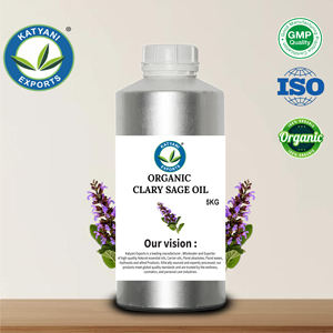 Exportateur certifié ISO et GMP, huile essentielle de sauge sclarée 100% pure et biologique, 100% pure pour la fabrication de savons et de bougies par Katyani Exports - Product Image 5