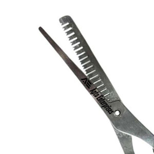 Ensemble de ciseaux professionnels noirs pour la coupe de cheveux en acier inoxydable, ciseaux de coupe et d'éclaircissement pour barbier, coiffure et beauté - Product Image 6