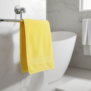 180 GSM Soft & Absorbent 24x48 Inch Hotel Embroidered Microfiber Plain Hand & Bath Towel Quick Dry Washable - Product Image 3