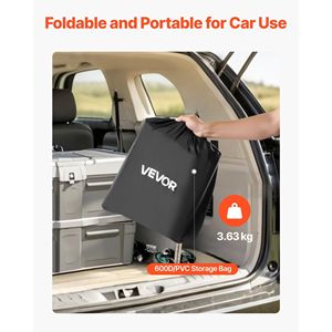 Borsa Portaoggetti Impermeabile per Camion in PVC 840D, 57.48 X 19.49 X 23.82 (16 Piedi Cubi), Include Staffa di Fissaggio - Product Image 6