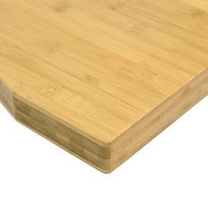 Tablero de escritorio para computadora de bambú de 43.3 x 21.7 x 1.6 pulgadas, duradero y ecológico - Product Image 3