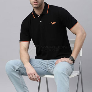 Polo élégant pour homme en mélange de coton léger, idéal pour le quotidien, les réunions de bureau et les voyages - Product Image 4