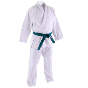 Conjunto de Uniforme de Karate Duradero Hecho de Tela de Mezcla de Algodón Suave, Cómoda y Transpirable con Cuello y Rodillas Reforzados - Product Image 3