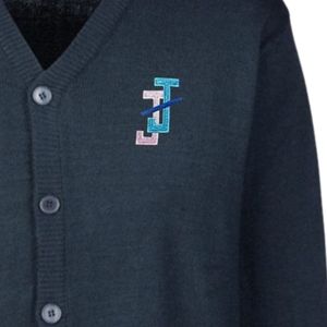 Cardigan brodé pour homme en maille douce, boutonné sur le devant, à manches longues, décontracté, pour l'hiver, vêtement de mode - Product Image 5