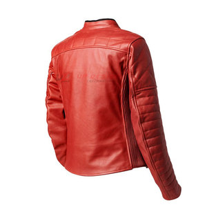 High Quality <b>Men's</b> Stylish Breathable Motorcycle Leather <b>Jacket</b> with Customizable Options - Product Image 3