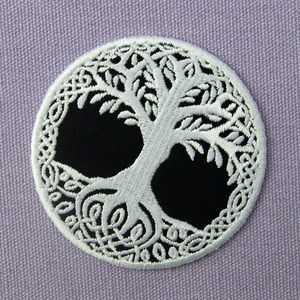 Applique en tissu brodé de qualité pour accessoires vestimentaires et projets de couture décoratifs, badge textile pour vêtements créatifs - Product Image 3